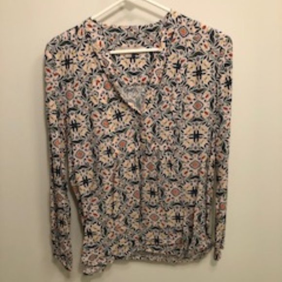 Long-sleeve LOFT Blouse - Picture 1 of 2
